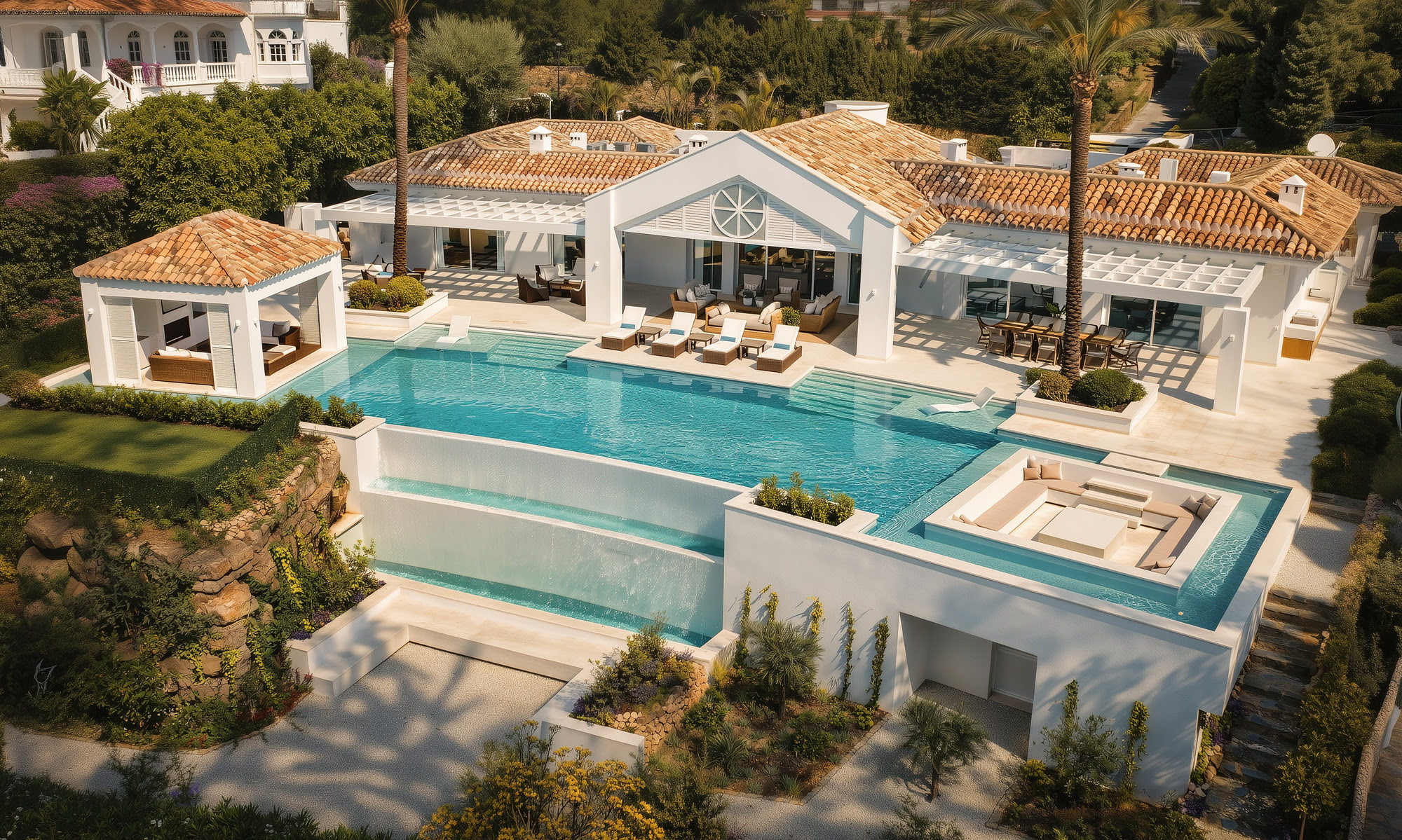 ADRIANA Andalusian-style luxury villa with panoramic views and elegant architecture